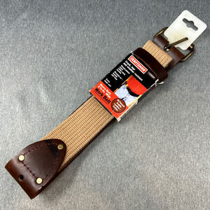 VTG XL Craftsman Model #940524 2.375" Leather Work Belt NOS 38-44 Waist Size